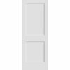 Codel Doors 36" x 80" Primed 2-Panel Interior Shaker Slab Door 3068pri8402